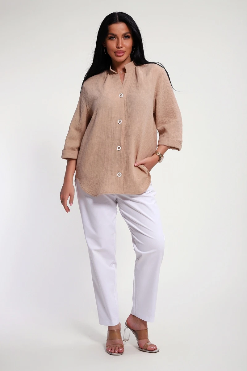Рубашка 32745 (капучино)