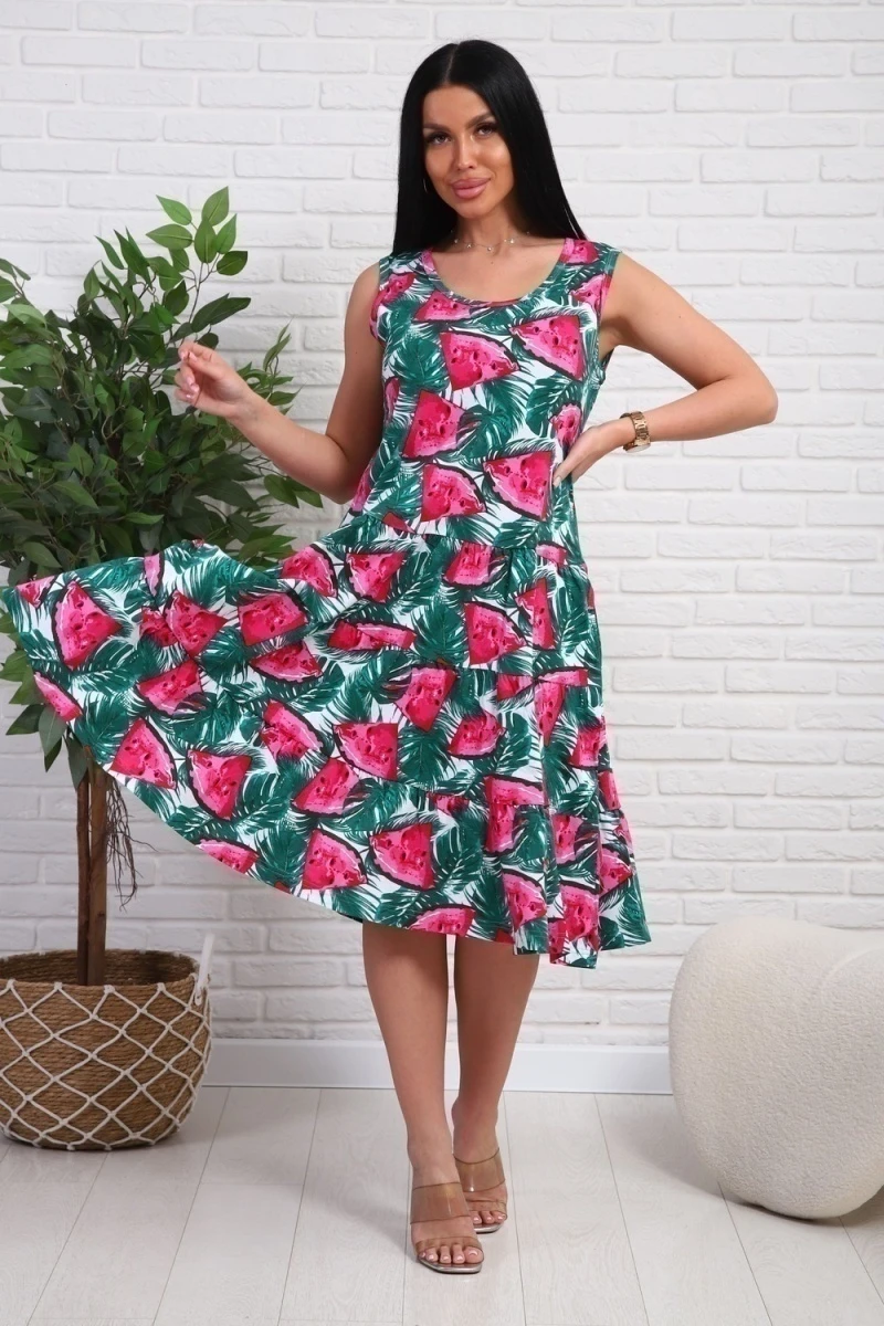 Платье 344т (арбузы)