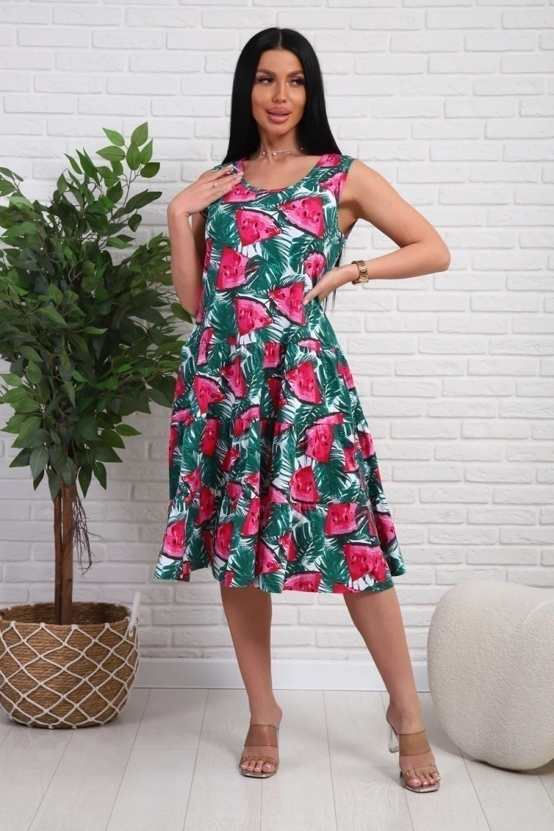 Платье 344т (арбузы)