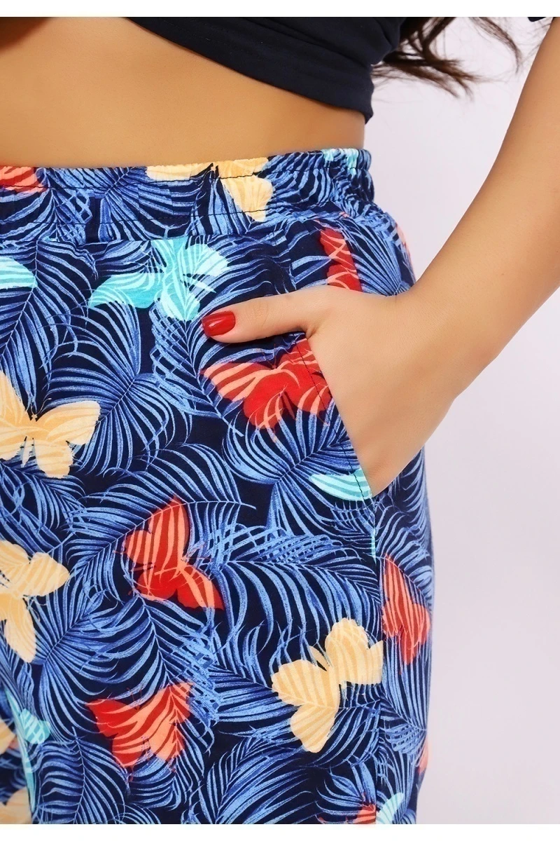 Костюм с бриджами 623 (синий)