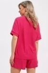 Костюм с шортами КЖ-005 Жатка (фуксия)