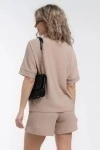 Костюм с шортами КЖ-005 Жатка (какао)