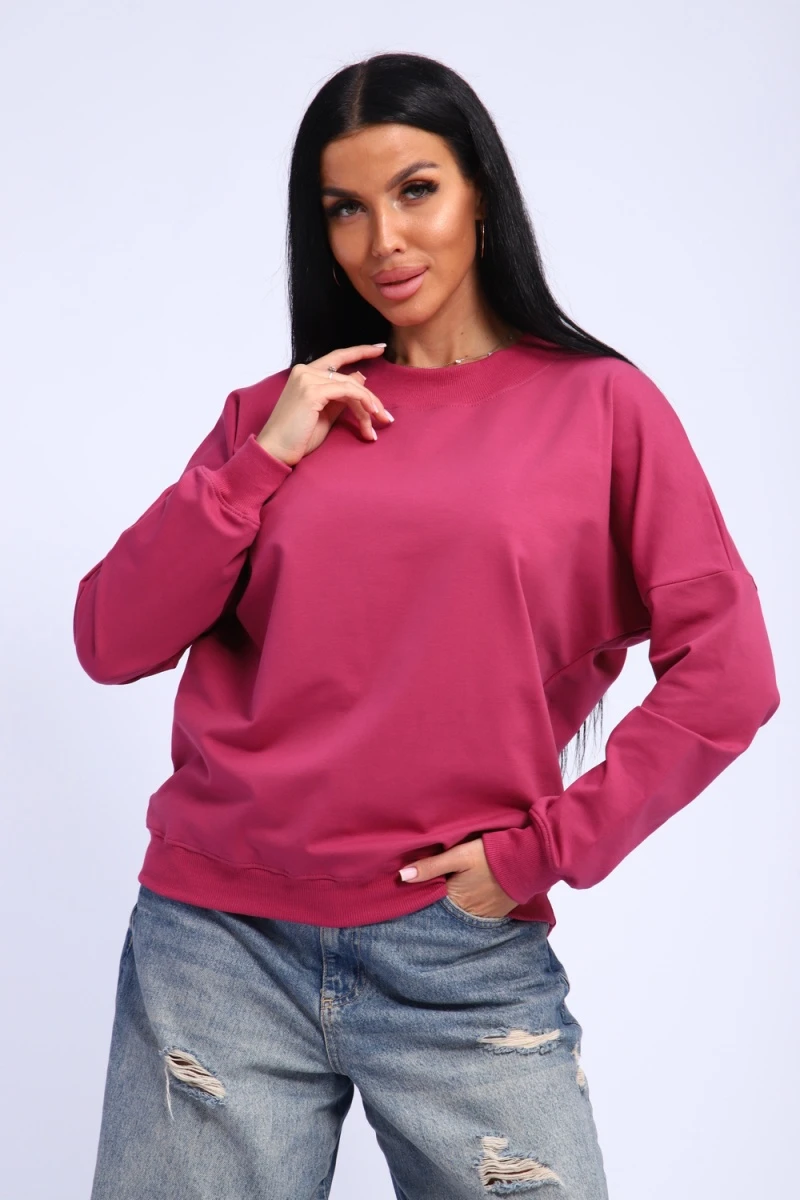 Свитшот 325 (темно-розовый)