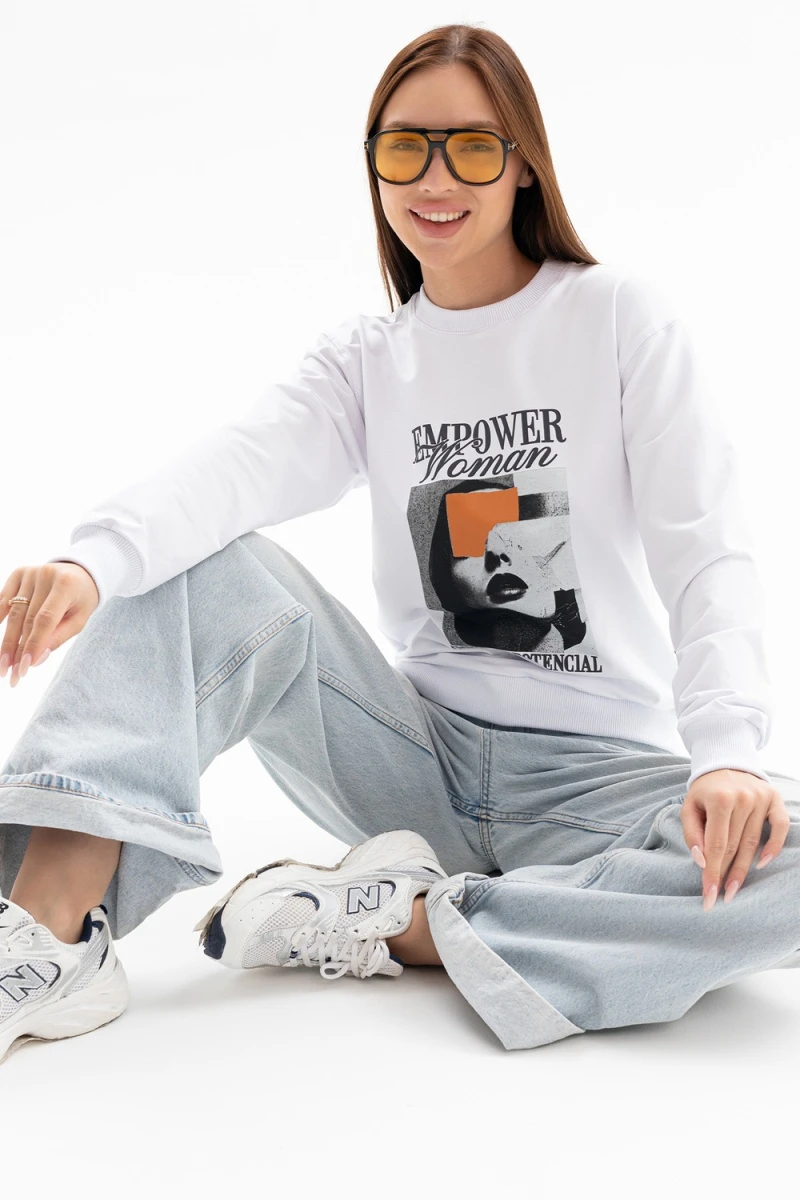 Толстовка 00028 (белый)