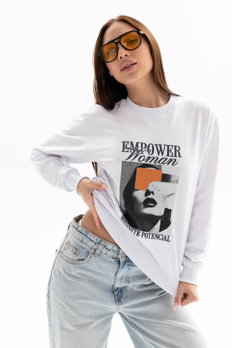 Толстовка 00028 (белый)