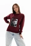 Толстовка 00028 (бордовый)