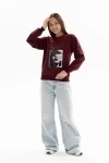 Толстовка 00028 (бордовый)