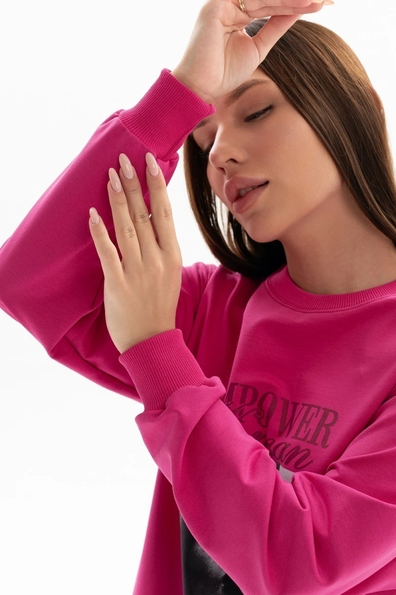 Толстовка 00028 (розовый)