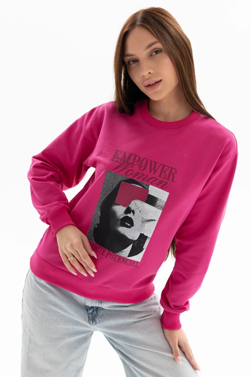 Толстовка 00028 (розовый)