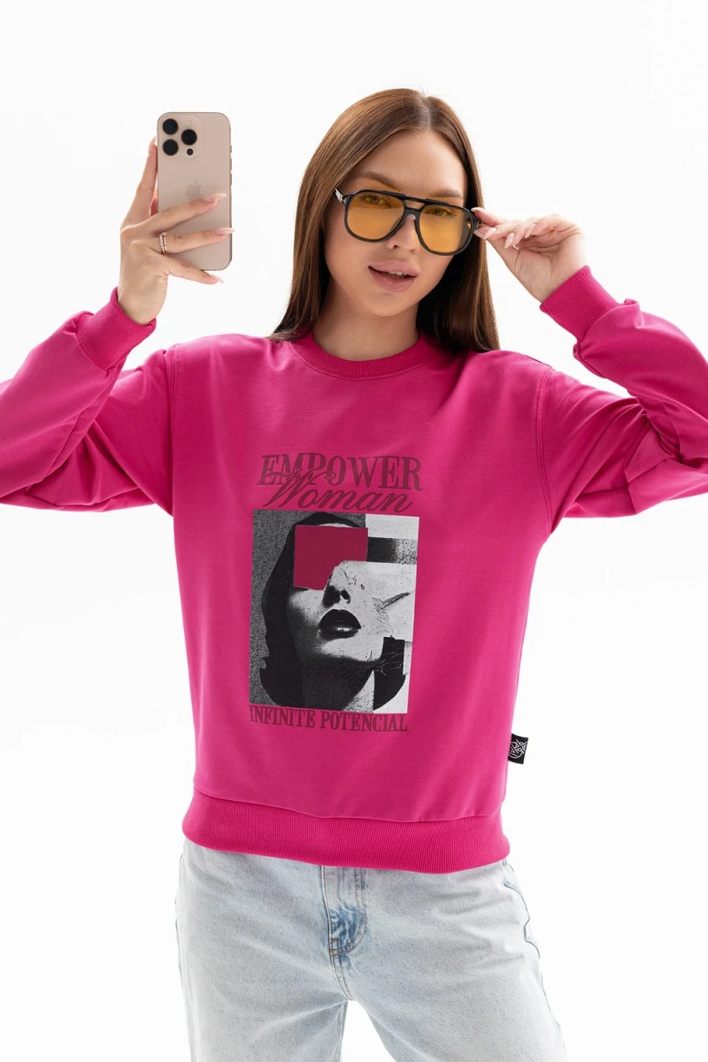 Толстовка 00028 (розовый)