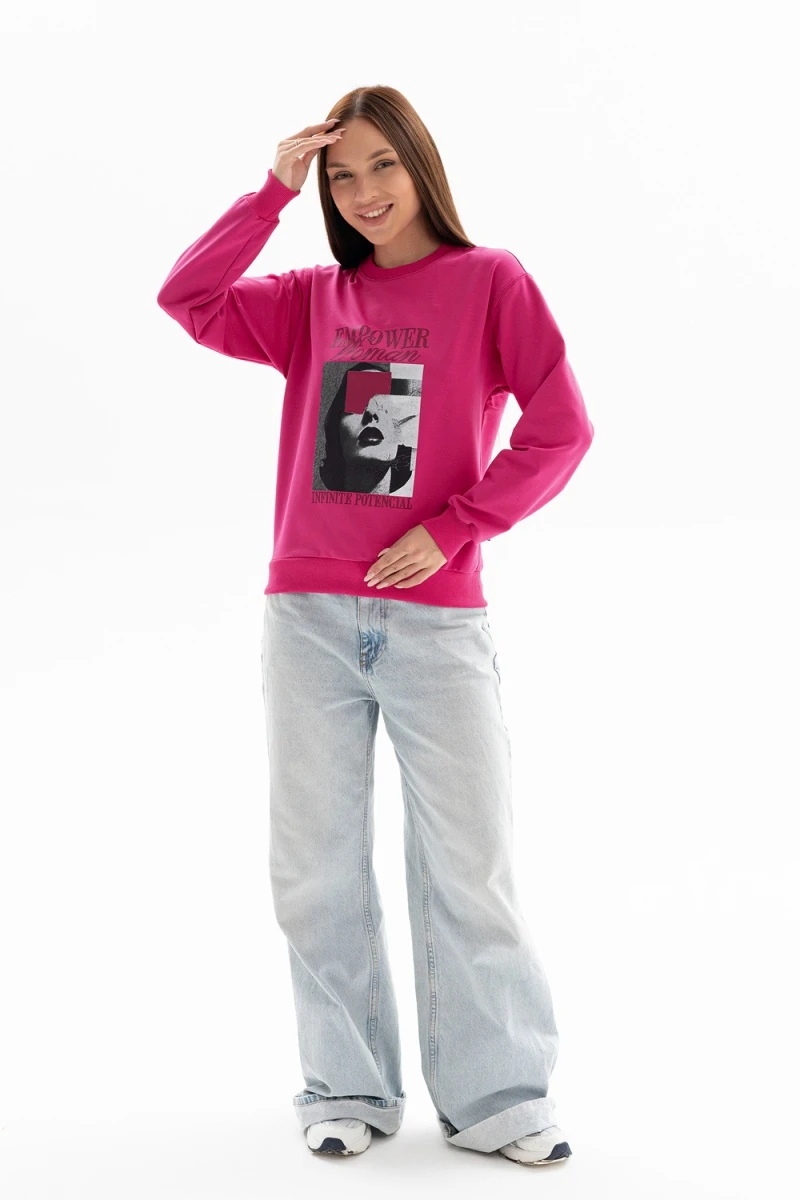 Толстовка 00028 (розовый)