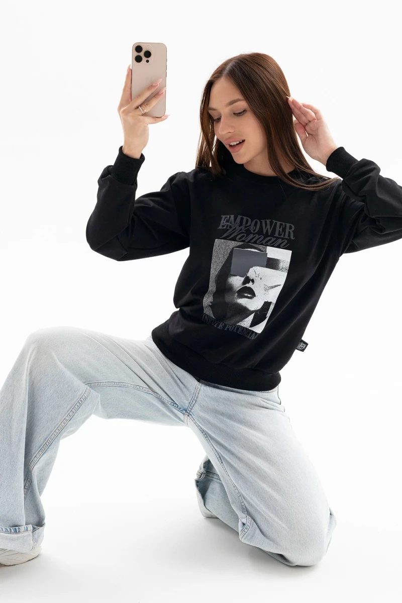 Толстовка 00028 (черный)