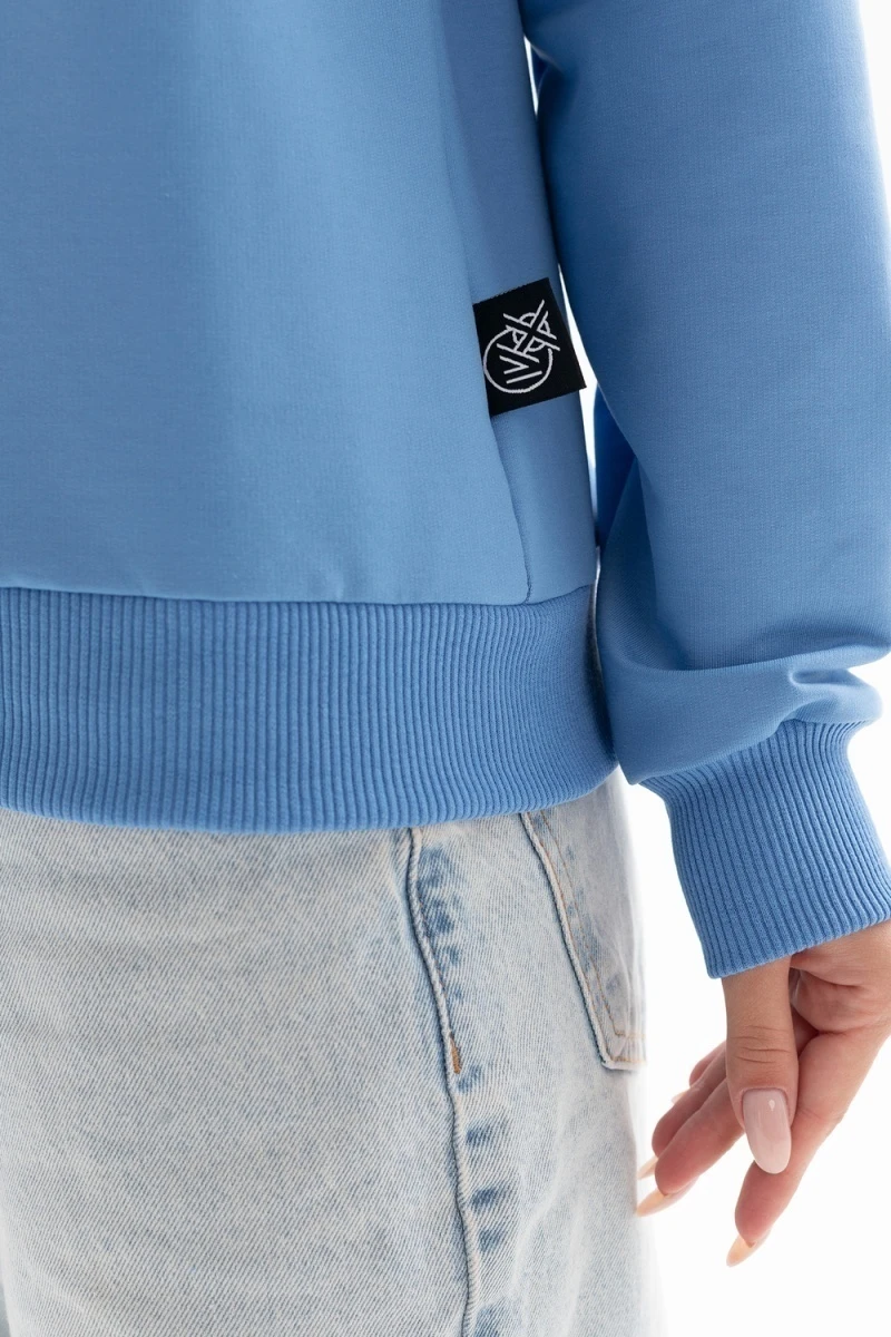 Толстовка 00028 (сине-голубой)