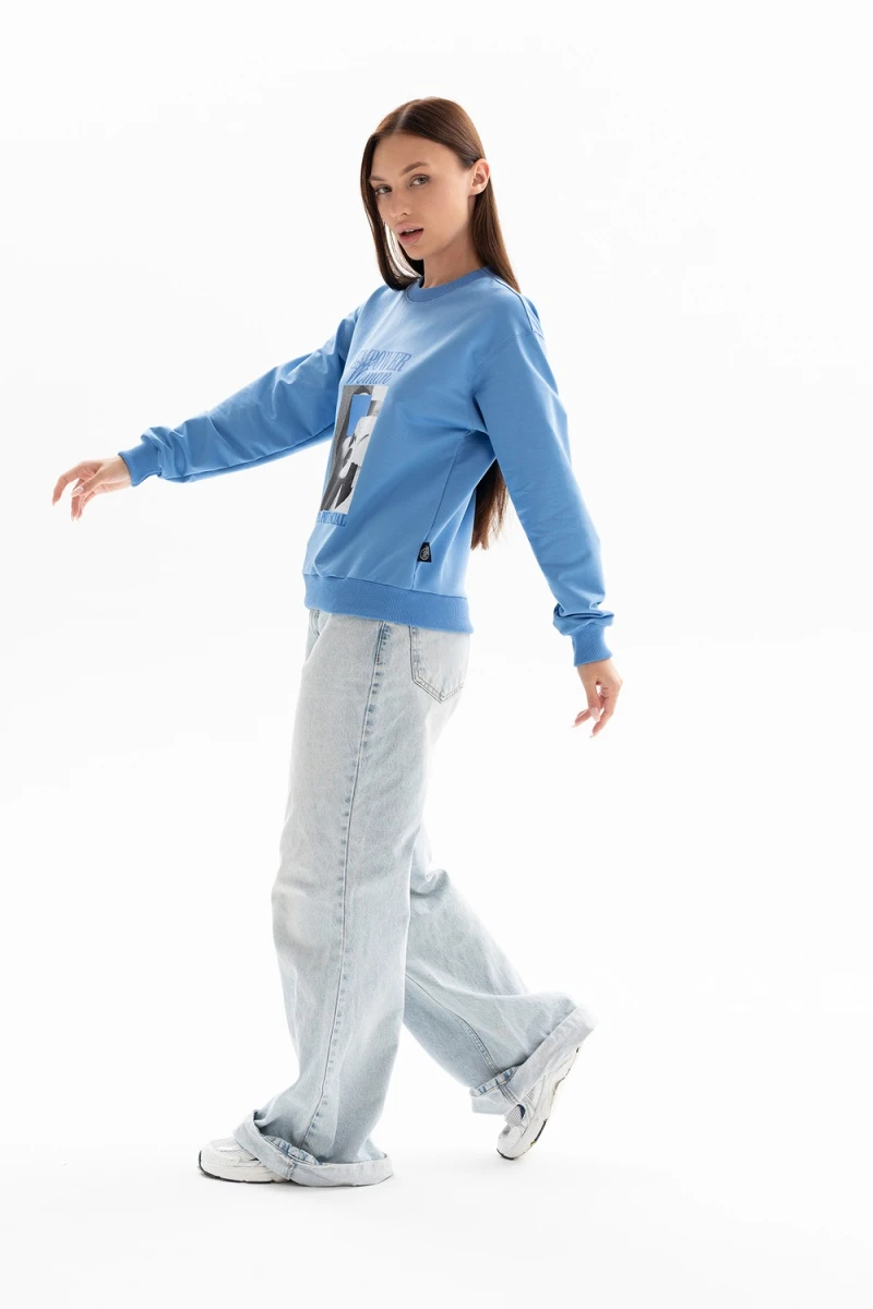 Толстовка 00028 (сине-голубой)