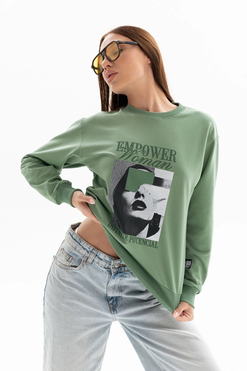 Толстовка 00028 (Светло-оливковый)