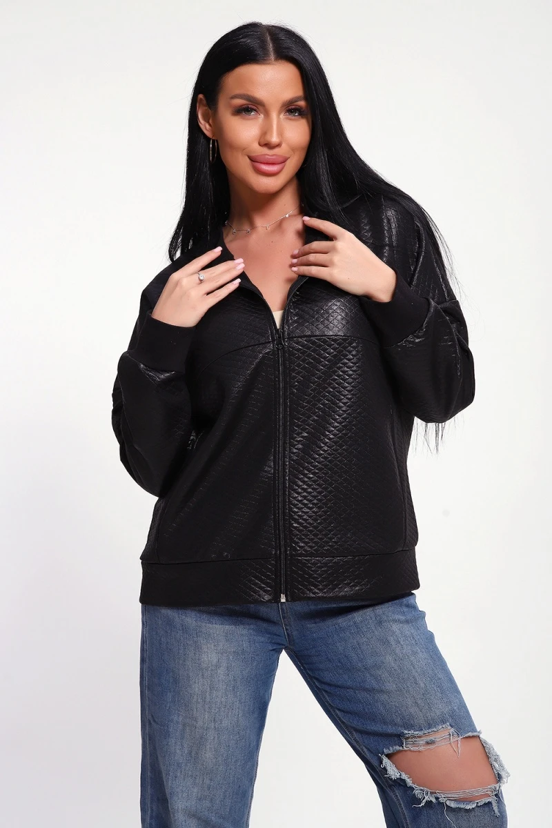 Бомбер 20691 (черный)