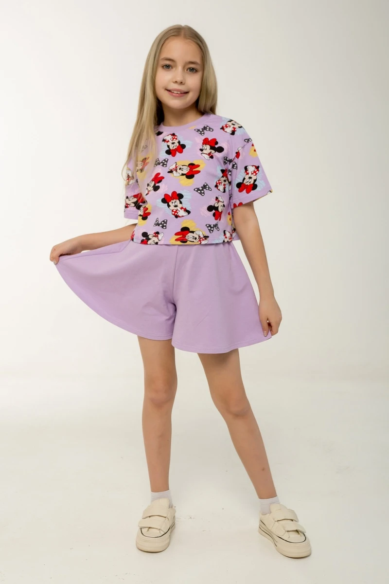 Костюм с шортами для девочки Авдотья (в ассортименте)