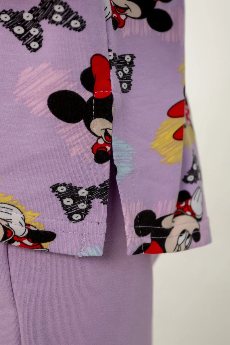 Костюм с брюками Клара (сиреневый)