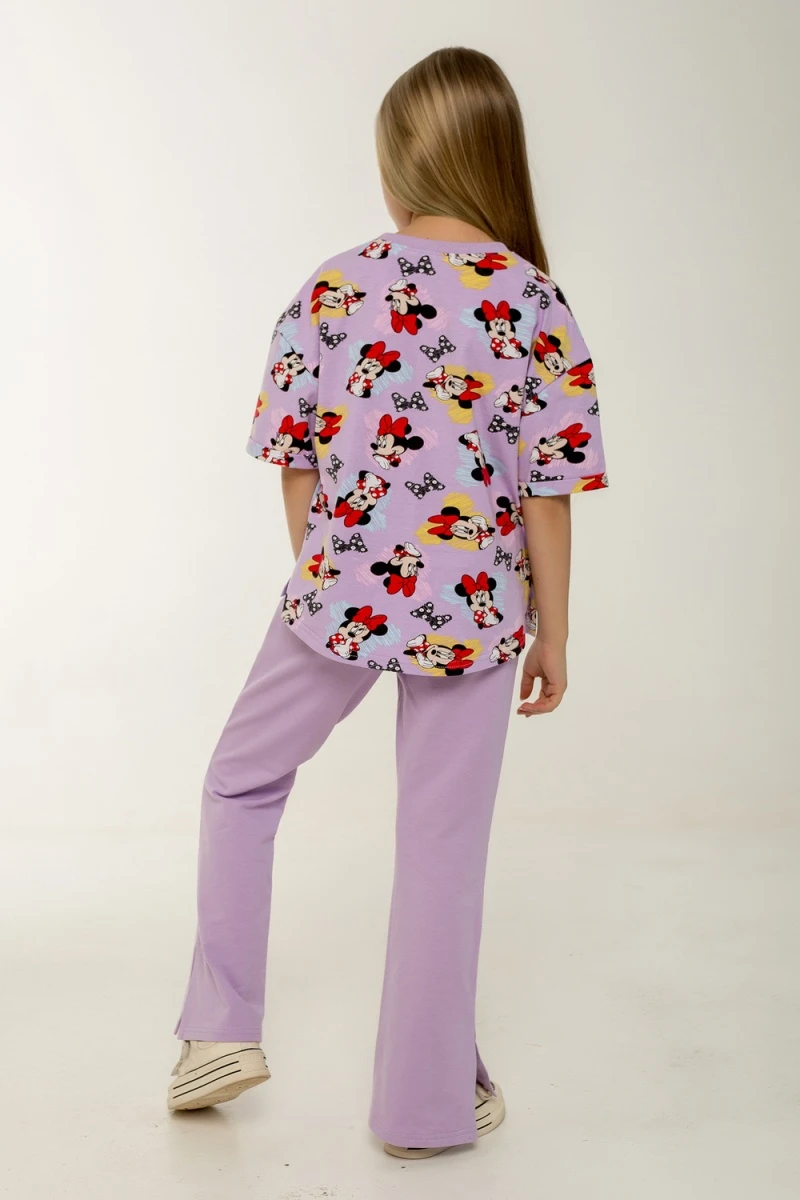 Костюм с брюками Клара (сиреневый)