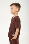 Костюм с бриджами для мальчика Стрела (коричневый)