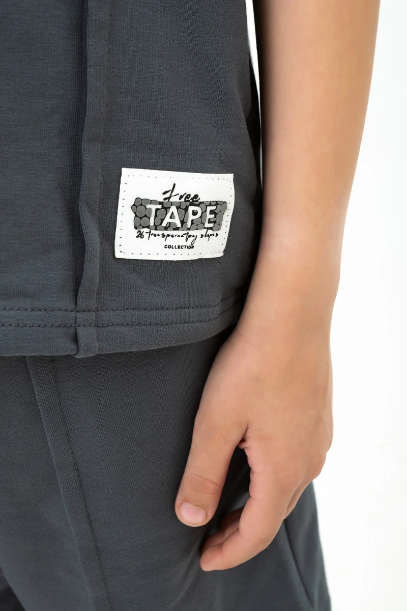 Костюм с бриджами для мальчика Стрела (графит)