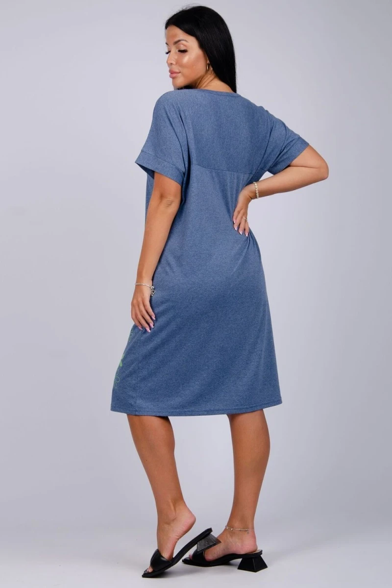 Платье Люпин (индиго)