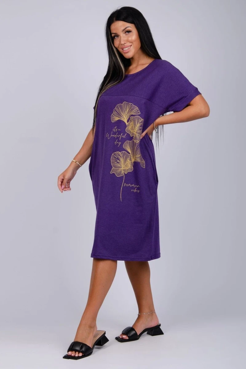 Платье Люпин (фиолетовый)