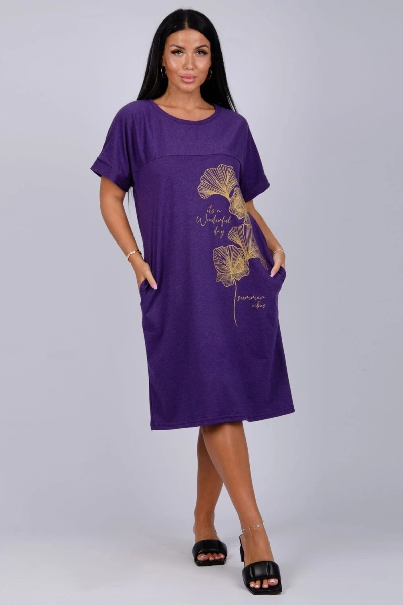 Платье Люпин (фиолетовый)