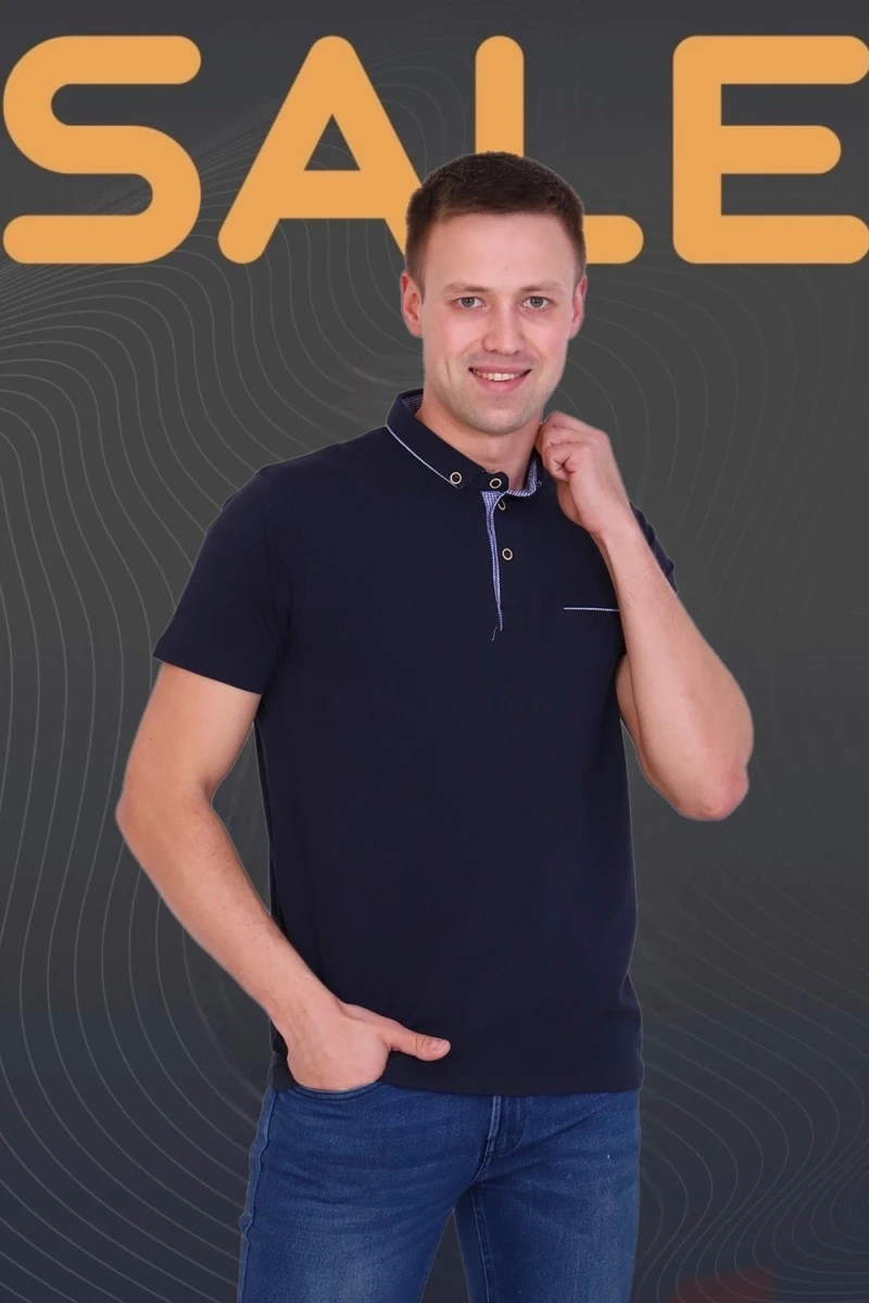 Футболка 17574 (темно-синий)