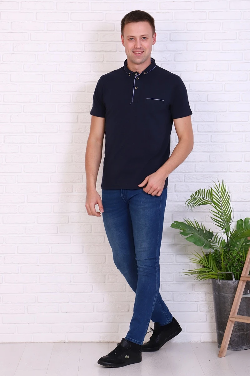 Футболка 17574 (темно-синий)