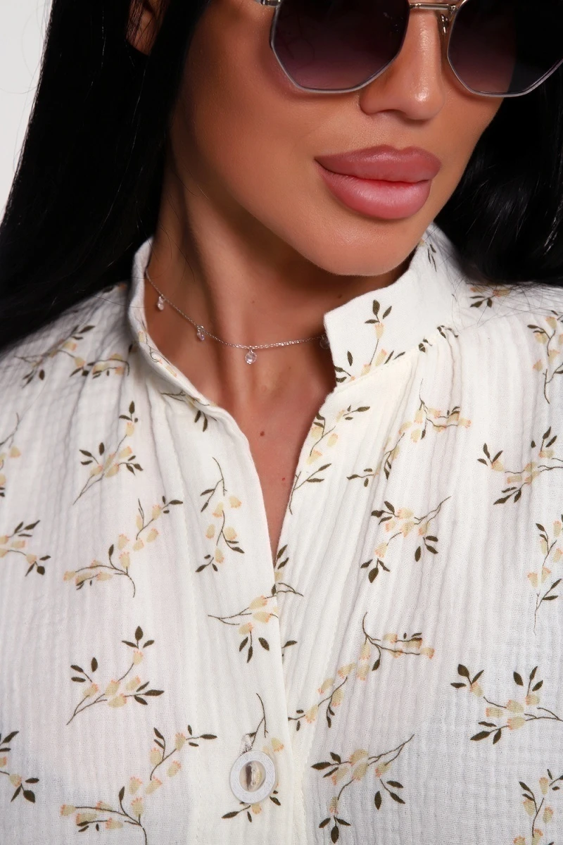 Рубашка 32745 (бежевый)