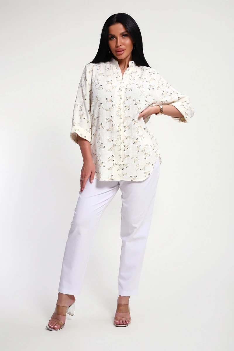 Рубашка 32745 (бежевый)