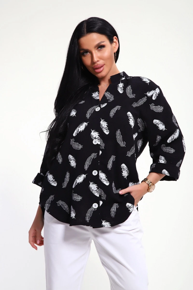 Рубашка 32745 (черный)