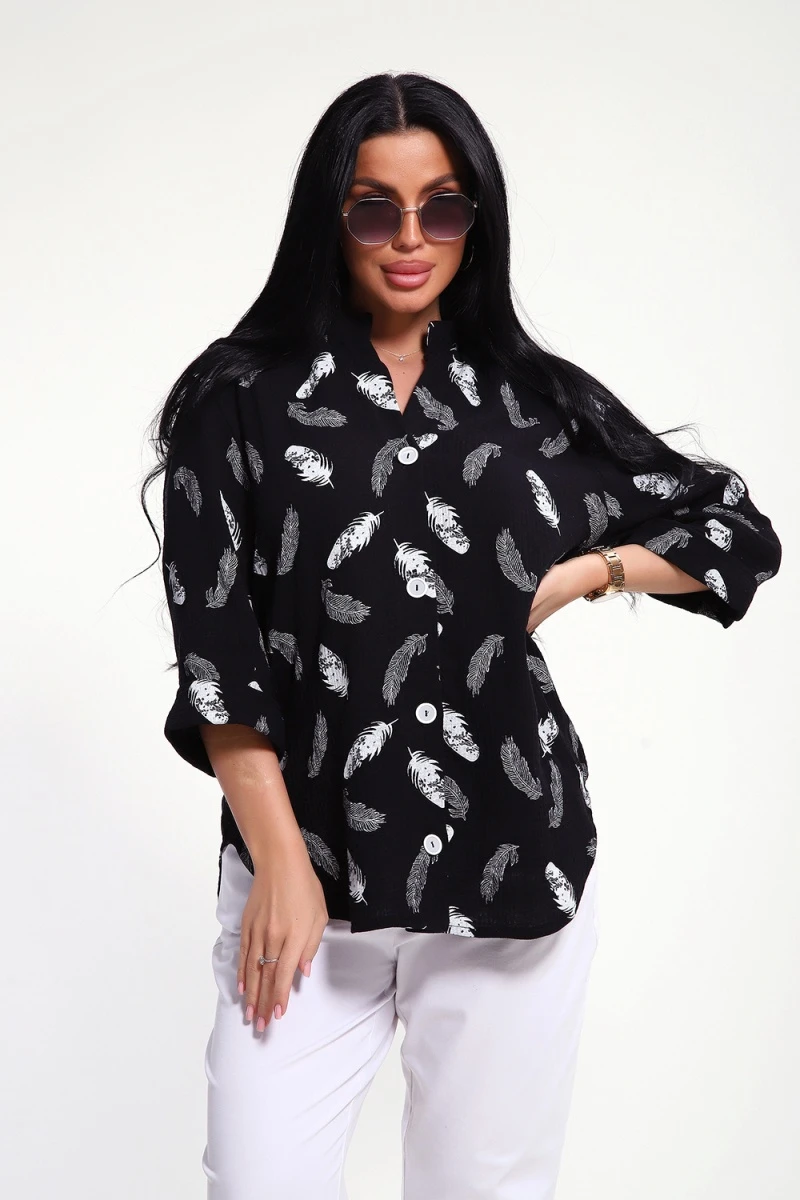 Рубашка 32745 (черный)