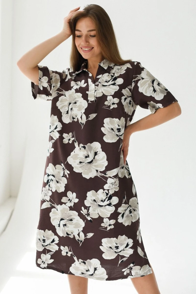 Платье Донна (коричневый)