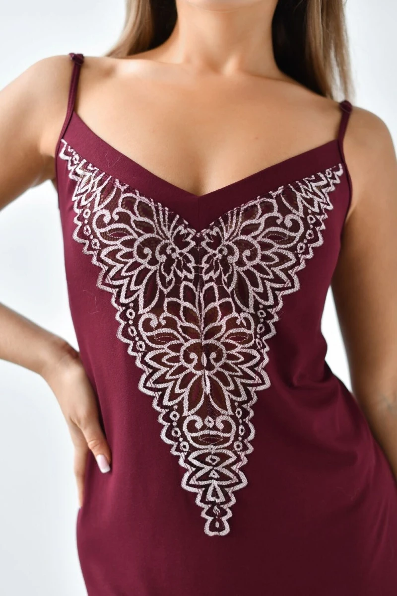 Сорочка Сара (бордо)