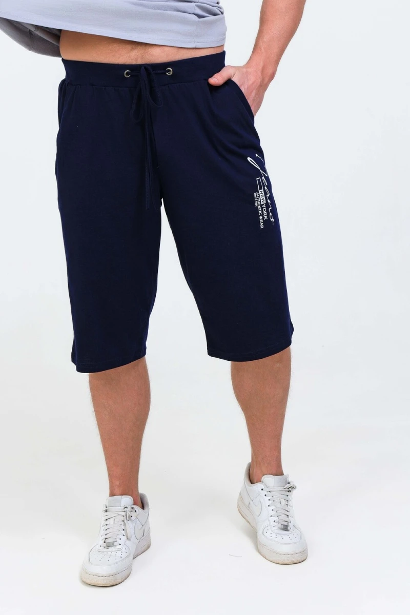 Костюм с шортами 057 (синий)