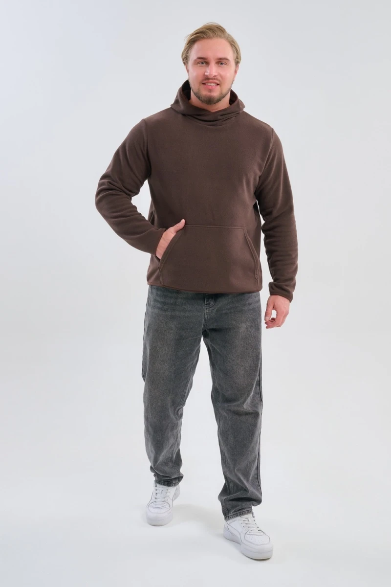 Толстовка 75012 (коричневый)