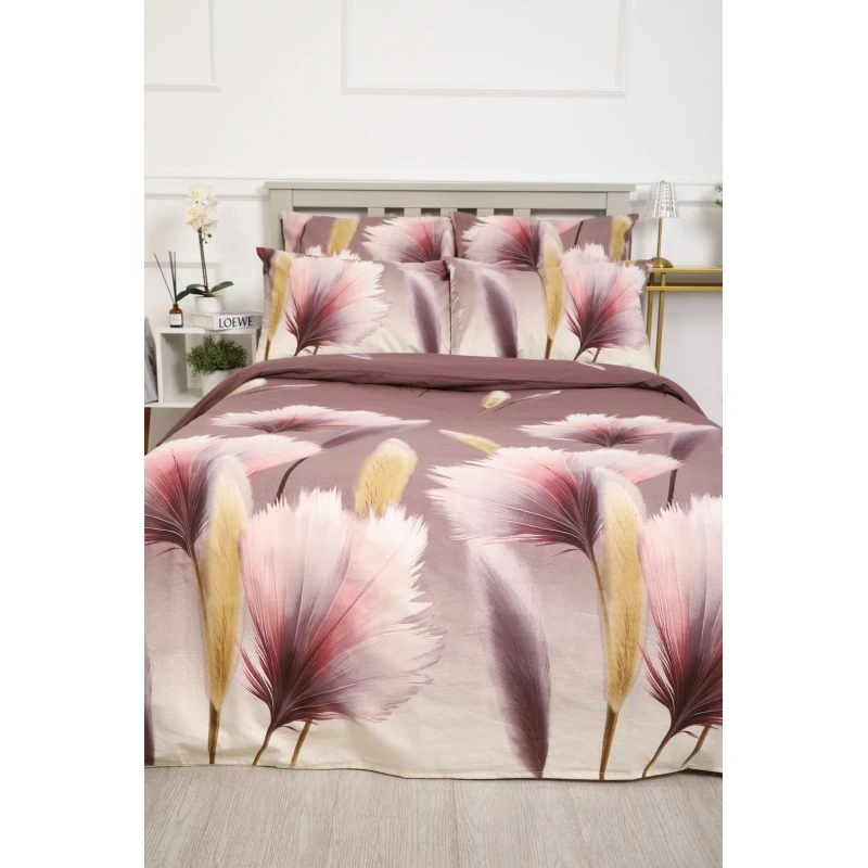 Наволочка бязь ГОСТ Вечерние грёзы (серо-фиолетовый)