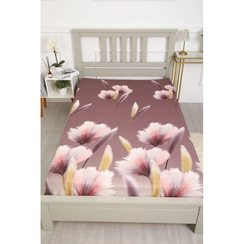 Простыня бязь ГОСТ Вечерние грёзы (серо-фиолетовый)