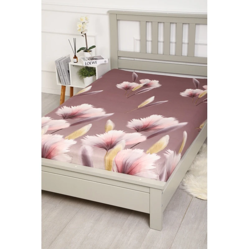 Простыня бязь ГОСТ Вечерние грёзы (серо-фиолетовый)