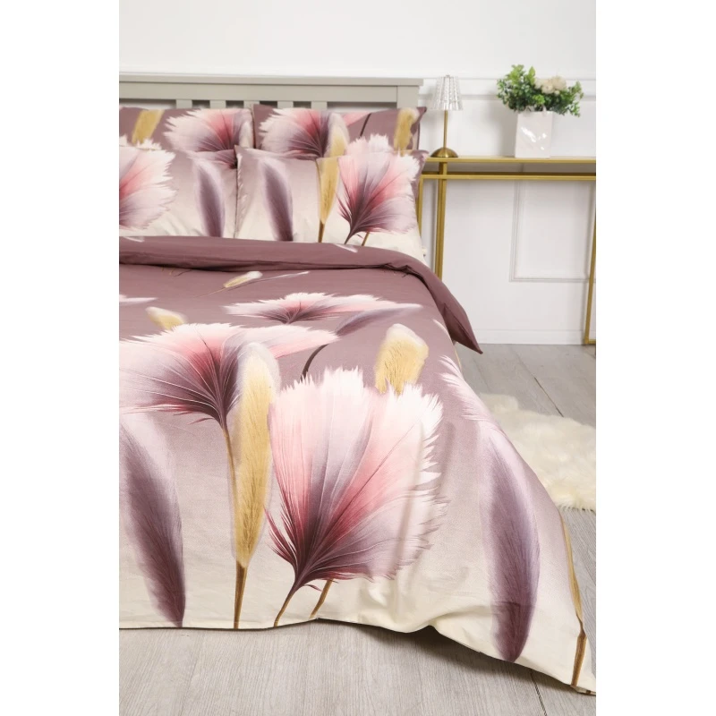 Пододеяльник бязь ГОСТ Вечерние грёзы (серо-фиолетовый)