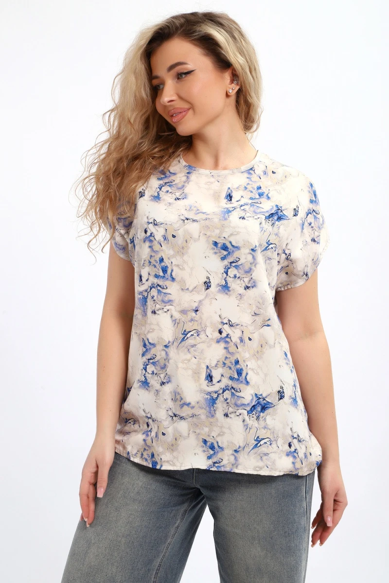 Блузка 069 (бежевый)