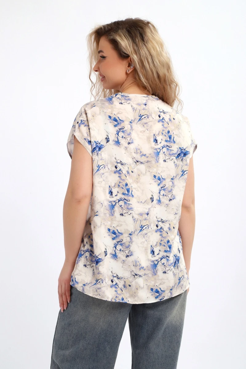 Блузка 069 (бежевый)