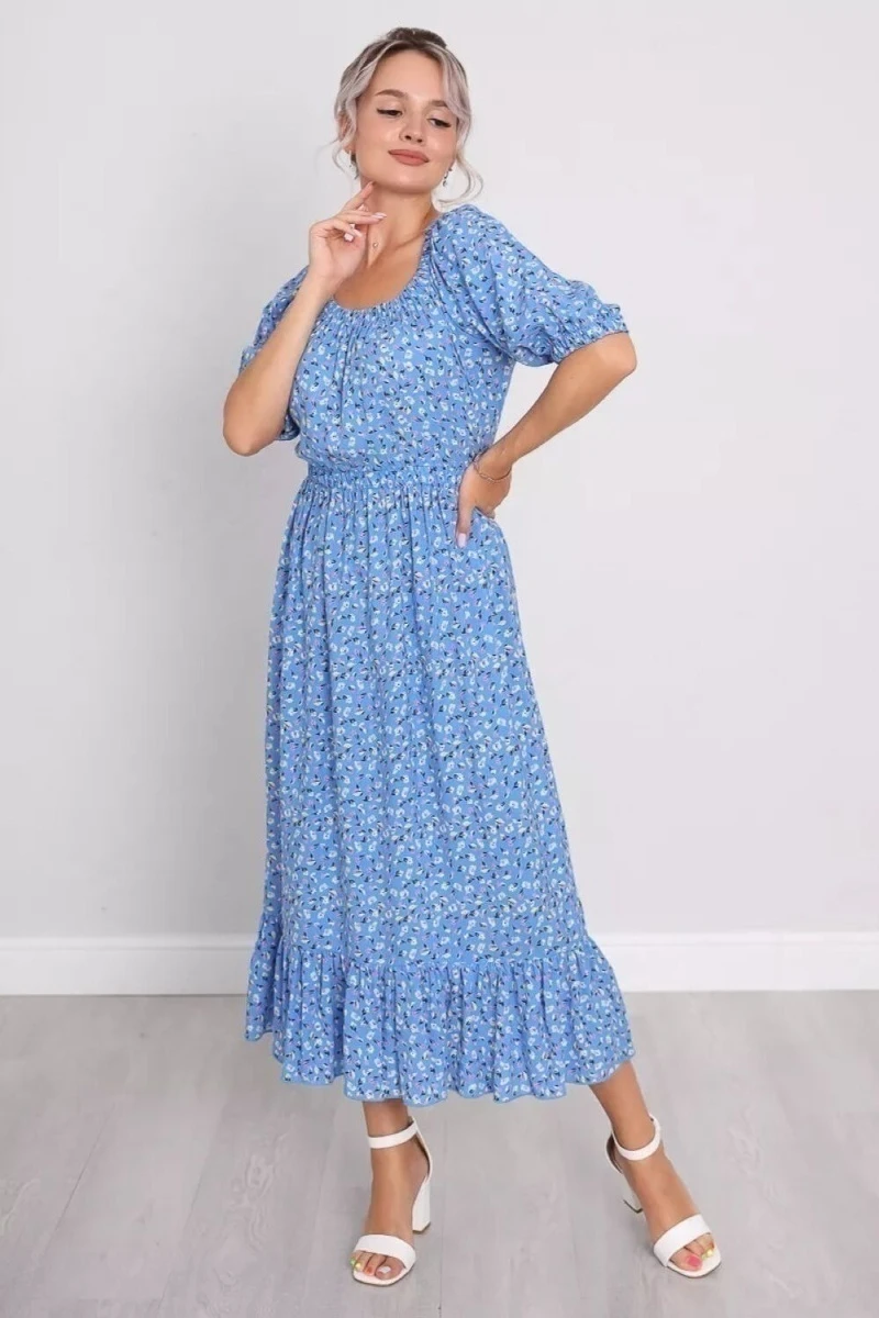Платье Лада (голубой)