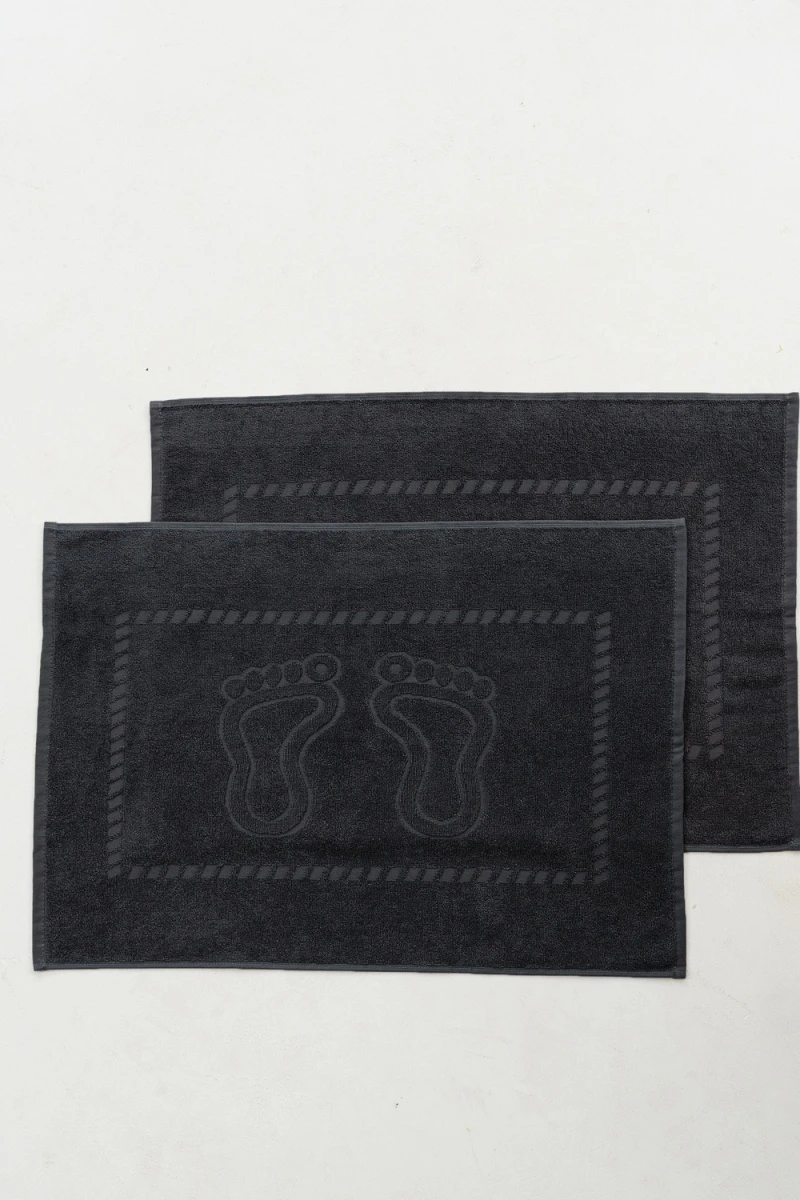 Полотенце Софатекс 50 * 70 коврик ножки 2шт (графит)