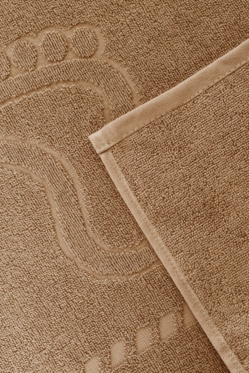 Полотенце Софатекс 50 * 70 коврик ножки 2шт (мокко)