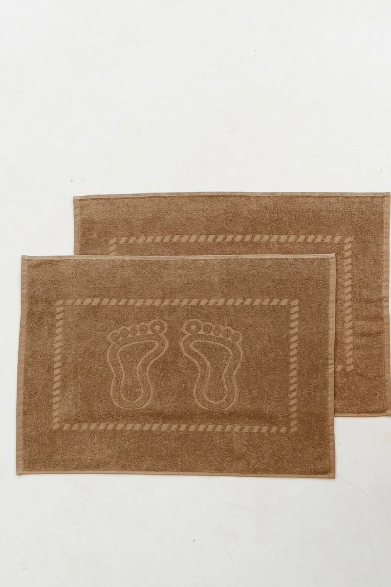 Полотенце Софатекс 50 * 70 коврик ножки 2шт (мокко)