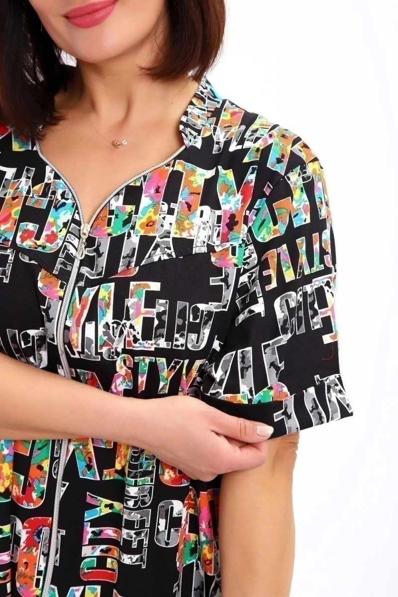 Халат 88146 (черный)