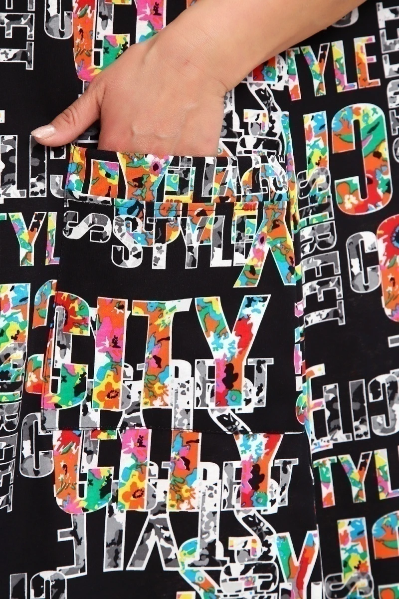 Халат 88146 (черный)